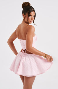 Vicky Mini Skirt - Blush