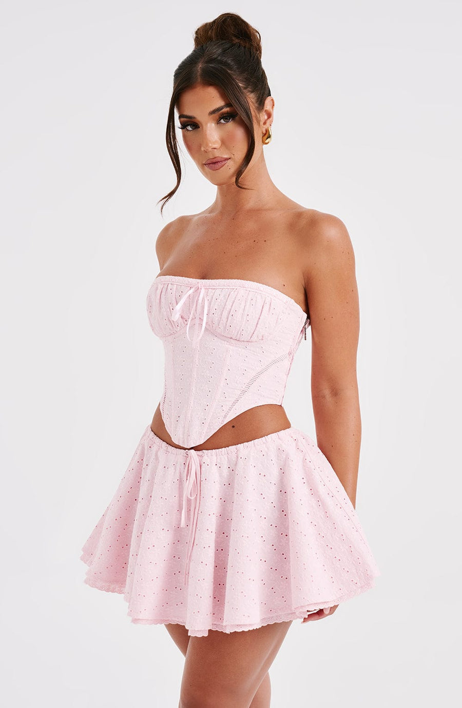 Vicky Mini Skirt - Blush