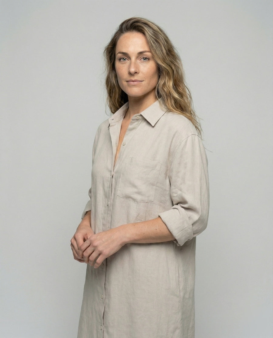 Winona Casual Linen Dress