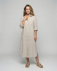 Winona Casual Linen Dress