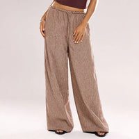 Winona Linen Trousers with Elastic Waist