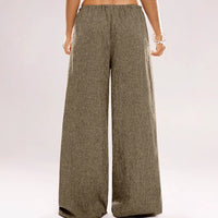 Winona Linen Trousers with Elastic Waist