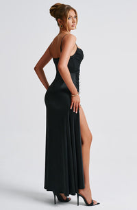 Macy Maxi Dress – Black