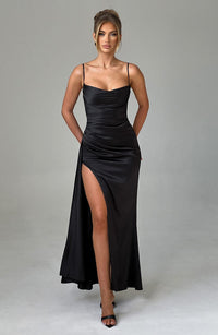 Macy Maxi Dress – Black