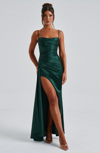 Macy Maxi Dress – Emerald