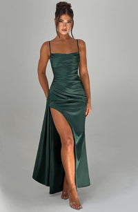 Macy Maxi Dress – Emerald