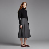 Winona Woven Mary Jane Flat in Burgundy
