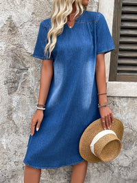 Winslet™ Timeless Denim Dress in Blue