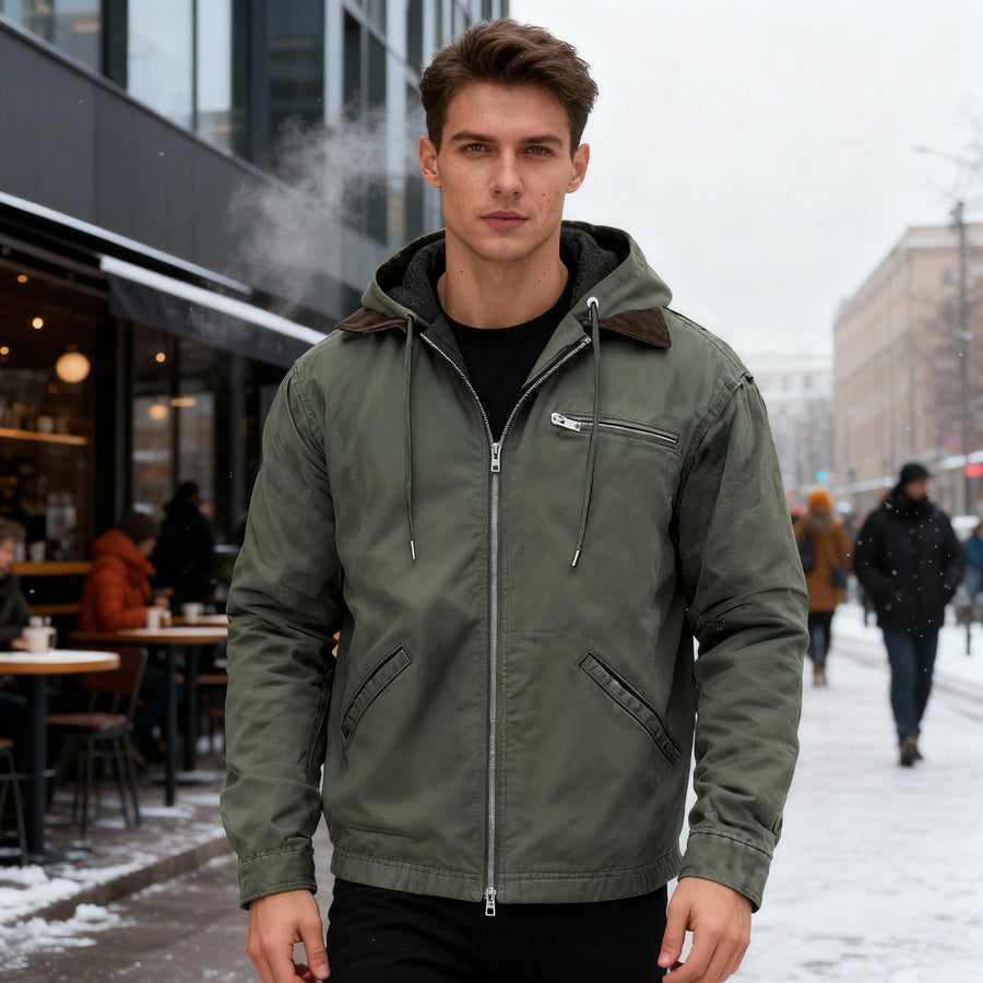 Wolf Parka in Army Green