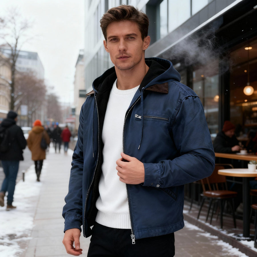 Wolf Parka in Blue