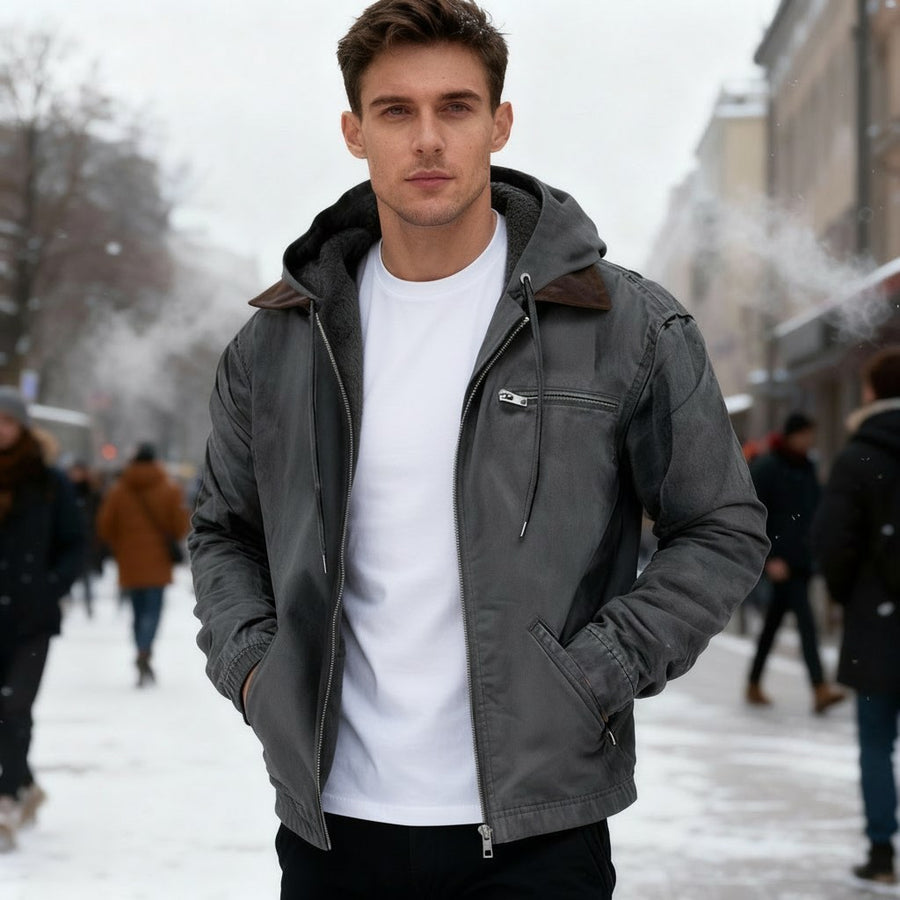 Wolf Parka in Grey