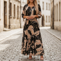 ISOLDE | V NECK MAXI DRESS