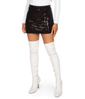 Celestine Sequin Mini Skirt
