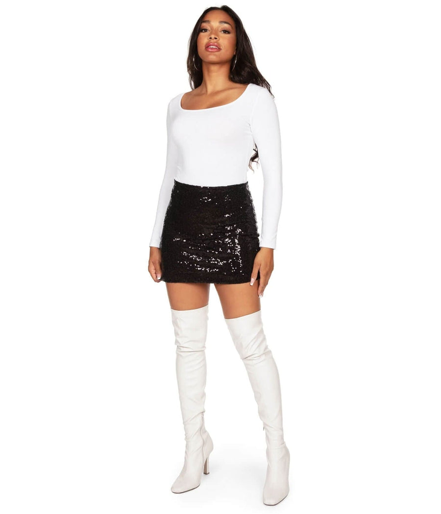 Celestine Sequin Mini Skirt