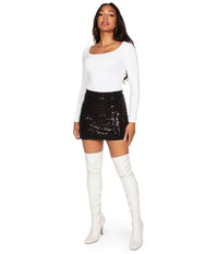 Sequin Skirt