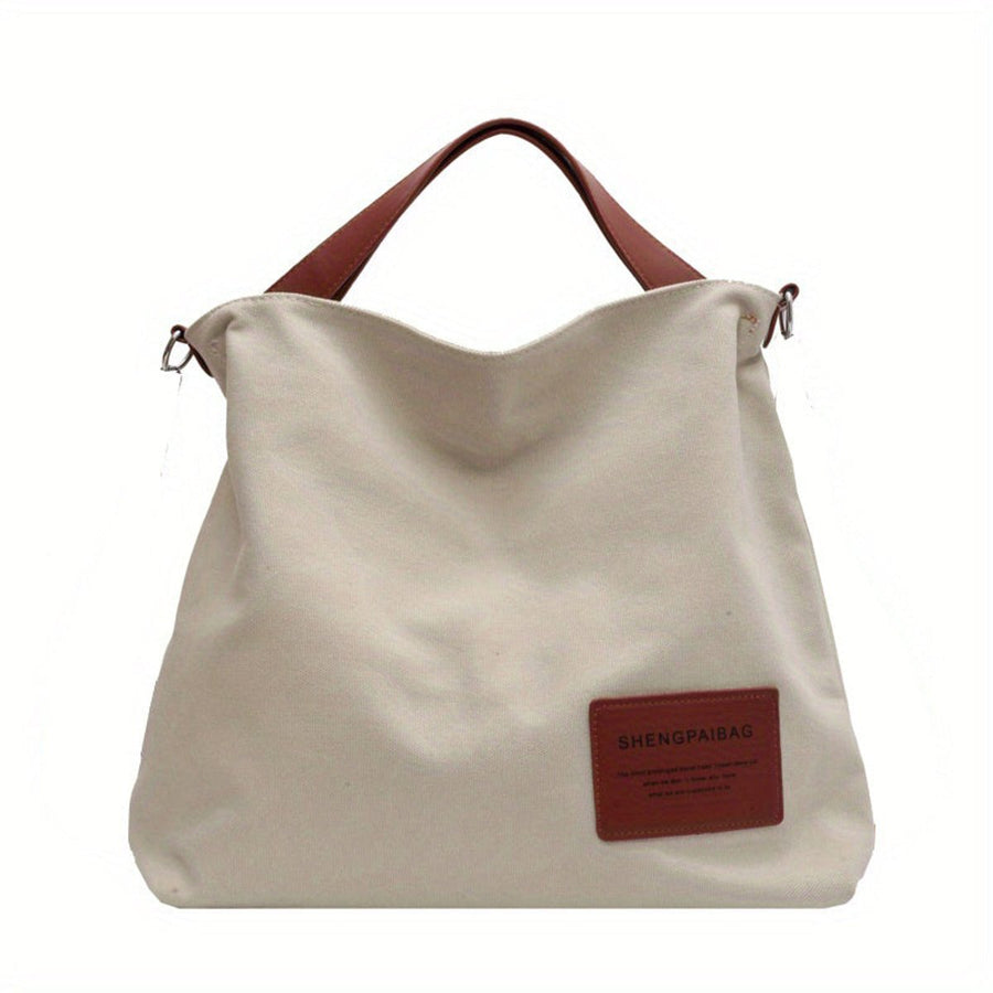 Amelia | Women's Canvas Hobo Shoulder Bag Adjustable Crossbody Strap