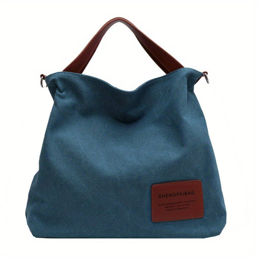 Amelia | Women's Canvas Hobo Shoulder Bag Adjustable Crossbody Strap