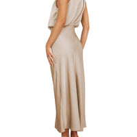 ARDEN | HALTER MIDI DRESS