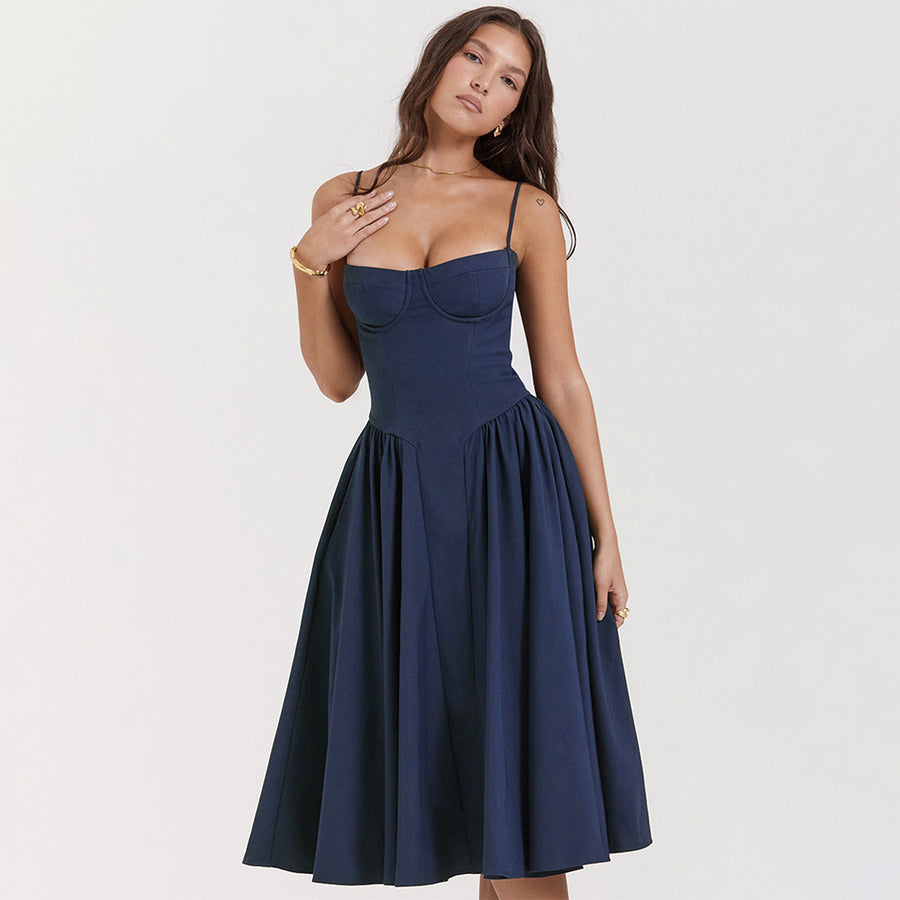 AVALON | CORSET MIDI DRESS