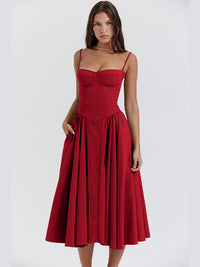 AVALON | CORSET MIDI DRESS