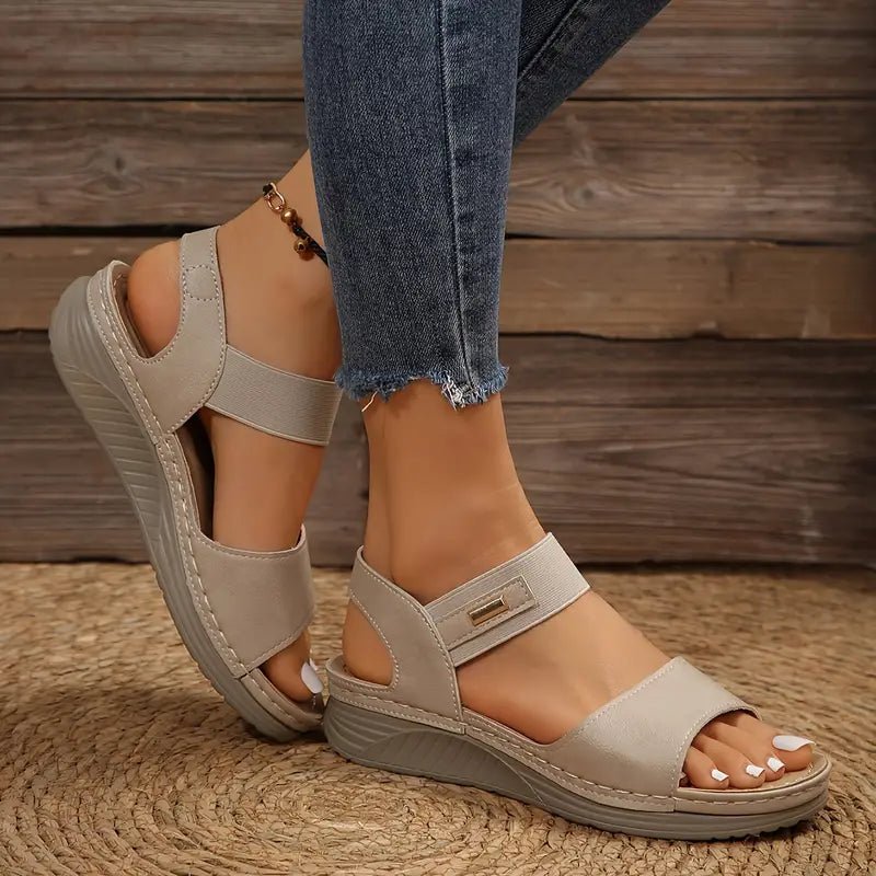 Olivia | Women's Comfort Sandals Adjustable Straps Cushioned Footbed