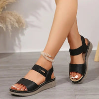 Olivia | Women's Comfort Sandals Adjustable Straps Cushioned Footbed