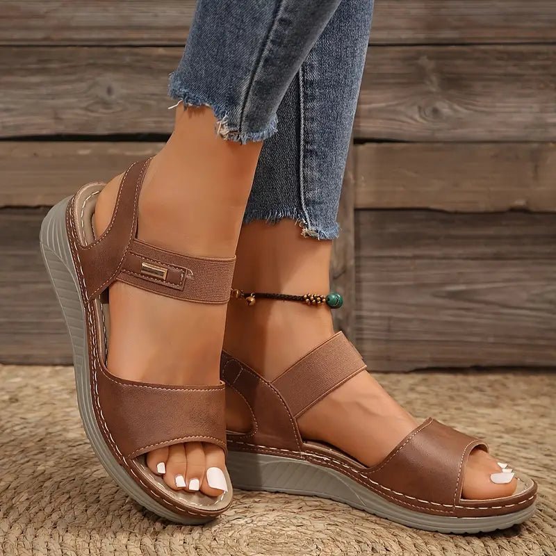Olivia | Women's Comfort Sandals Adjustable Straps Cushioned Footbed