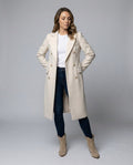 Sienna | Women's Double-Breasted Long-Line Polyester Coat