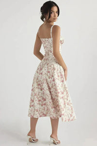 Esmae | Corset Midi Dress