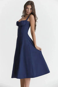 Esmae | Corset Midi Dress