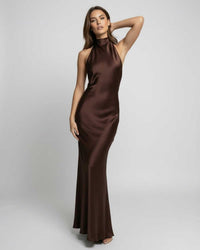 BRIAR | HALTER MAXI DRESS
