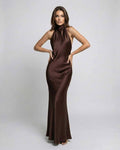 BRIAR | HALTER MAXI DRESS