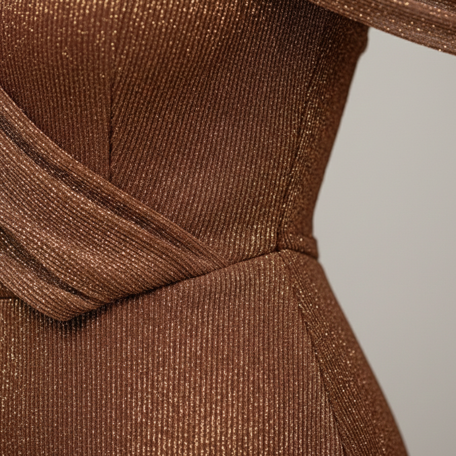 CORDELIA | ONE SHOULDER MAXI DRESS