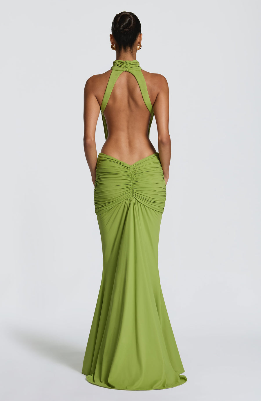 DOVE | HALTER MAXI DRESS