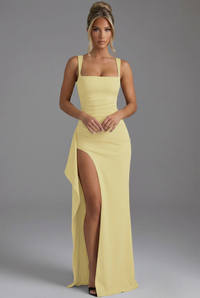 Elodie | Square Neck Maxi Dress