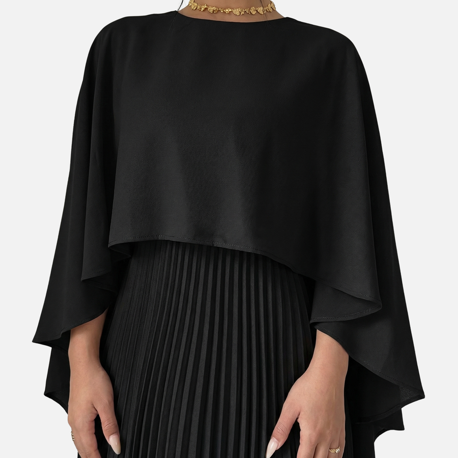 CLEO | CAPE MAXI DRESS