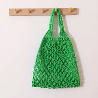 Evelyn | Women's Handwoven Macrame Cotton Mesh Market Tote Bag