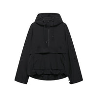 Florence | Women's Hooded Pullover Anorak Quilted Jacket Windproof Half-Zip