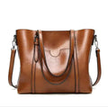 Aria | Women's Large Leather-Look Shoulder Tote Bag Crossbody Handbag