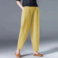 Ivy | Women's Lightweight Elastic-Waist Tapered Ankle Trousers