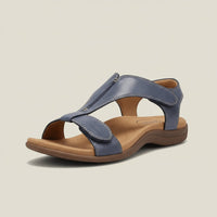 Evelyn | Women's Open-Toe Hook-Loop T-Strap Comfortable Sandals