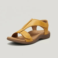 Evelyn | Women's Open-Toe Hook-Loop T-Strap Comfortable Sandals
