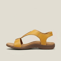 Evelyn | Women's Open-Toe Hook-Loop T-Strap Comfortable Sandals