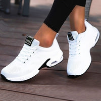 Sienna | Women's Breathable Mesh Lace-Up Trainers