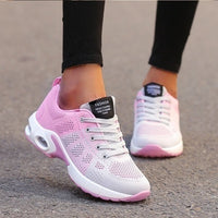 Sienna | Women's Breathable Mesh Lace-Up Trainers