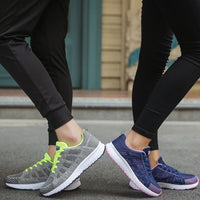 Amelia | Women's Wide-Fit Lace-Up Mesh Knit Trainers