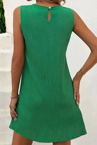 Amelia | Women's Relaxed A-Line Sleeveless Mini Evening Gown Dress
