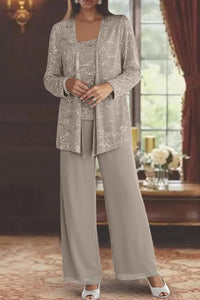 Florence | Women's Sequined Wide-Leg Three-Piece Occasion Set