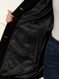 Luna | Women's Single-Breasted Structured Mid-Length Winter Coat
