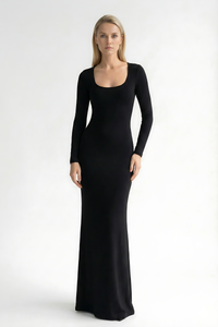 EDEN | SQUARE NECK MAXI DRESS